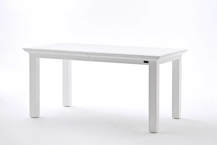 Nova Solo Halifax Dining Extension Table in White T766
