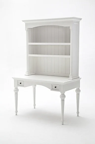 Nova Solo Provence Secretary Desk in White T771