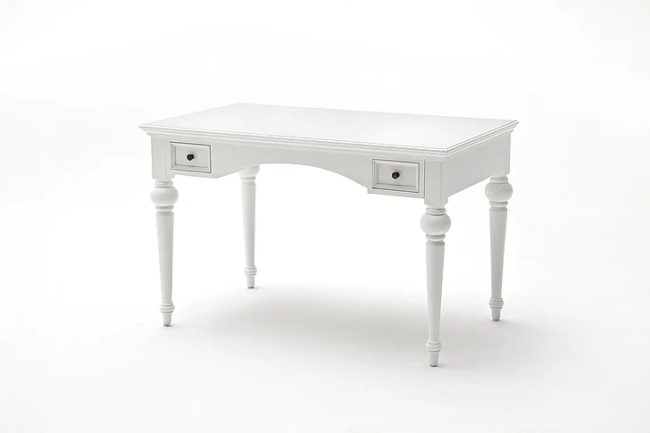 Nova Solo Provence Secretary Desk in White T773
