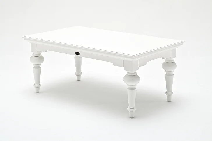 Nova Solo Provence Rectangular Coffee Table in White T775