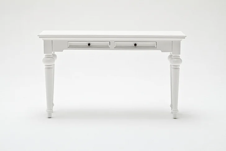 Nova Solo Provence Console Table in White T776