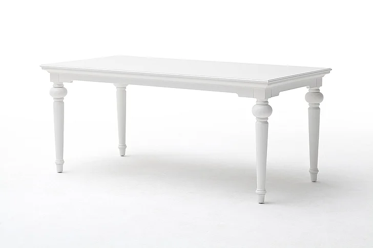 Nova Solo Provence 79" Dining Table in White T783