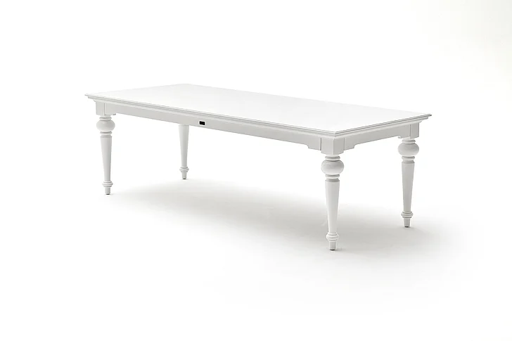 Nova Solo Provence 94" Dining Table in White T784