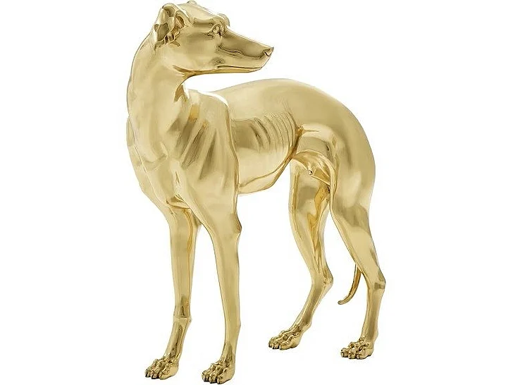 Theodore Alexander TA Originals Levriero Piccola Sculpture in Polished Brass TA10009.C296