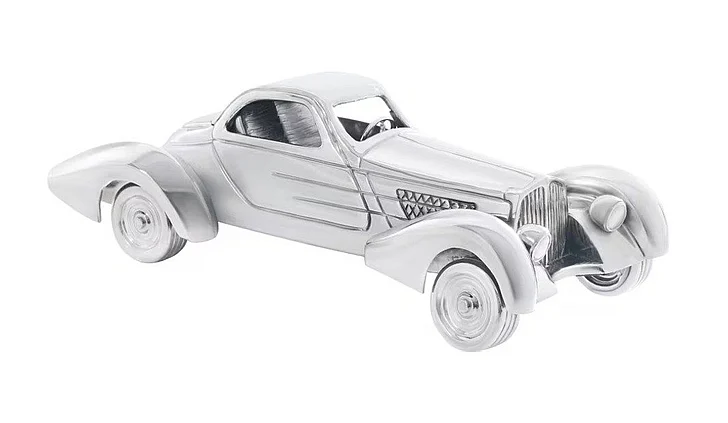 Theodore Alexander Spencer London Morris Car Sulpture in Nickel TA10019.C383