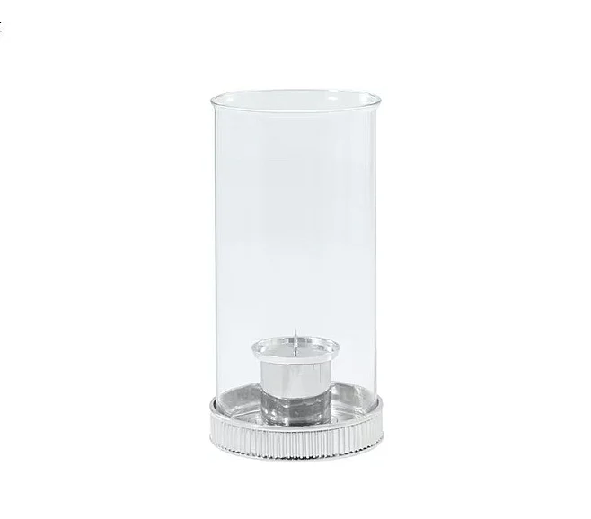 Theodore Alexander Spencer London Last Storm of the Season Candleholder in Nickel TA13002.C383 CLOSEOUT