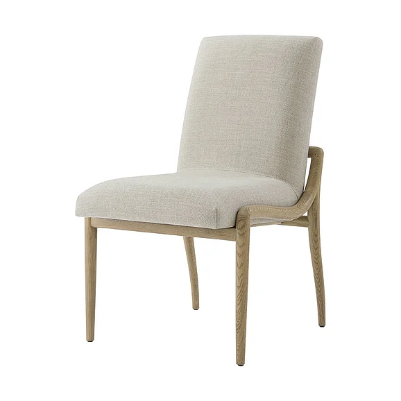 Theodore Alexander Catalina Upholstered Dining Side Chair in Dune TA40012.1CIS