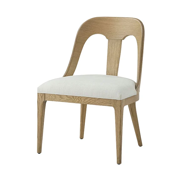 Theodore Alexander Essence Dining Side Chair in Blonde TA40041.1CNB CLOSEOUT