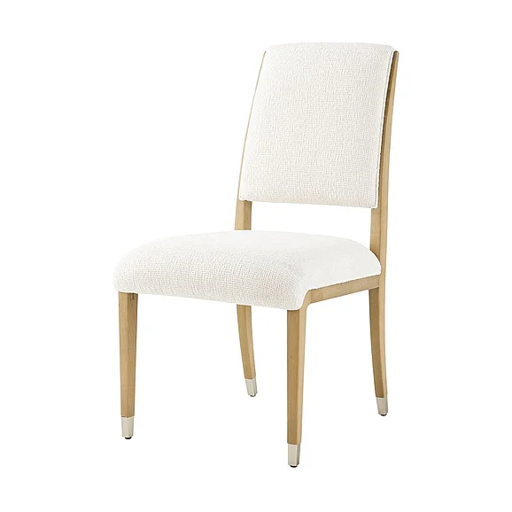 Theodore Alexander Origins Dining Side Chair in Sesame TA40063.1CQM CLOSEOUT