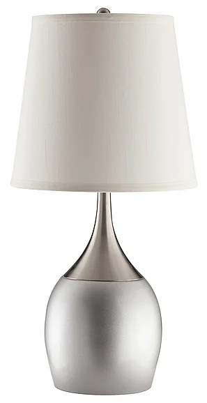 Coaster Silvery Table Lamp (Set of 2) 901471
