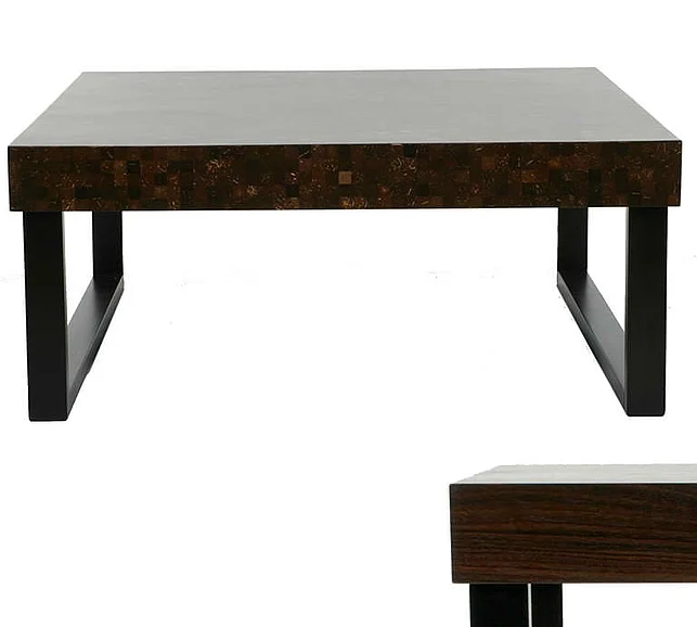 Indo Puri Dewa Square Coffee Table in Espresso