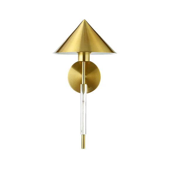 Worlds Away Talon Sconce in Antique Brass TALON ABR CLOSEOUT