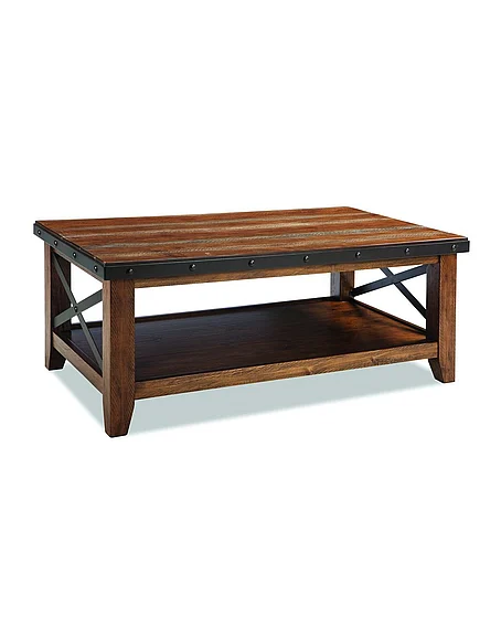 Intercon Furniture Taos Coffee Table in Canyon Brown TS-TA-5028-CYB-C CLOSEOUT
