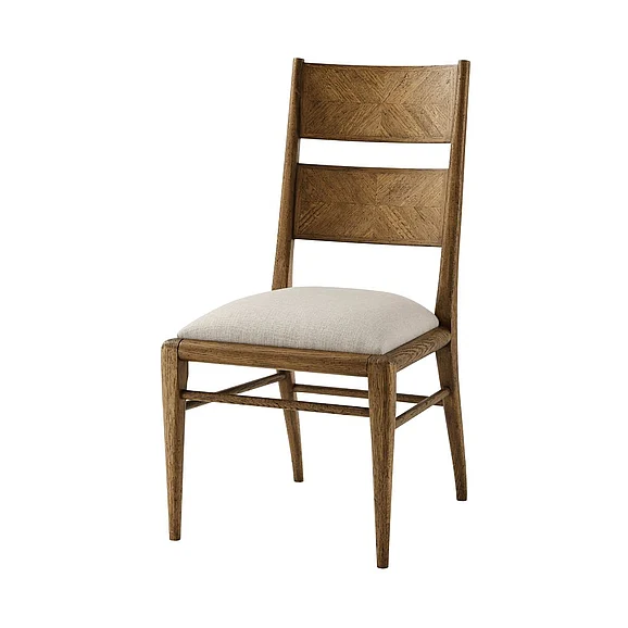 Theodore Alexander Nova Dining Side Chair in Dawn TAS40023.1BUS (Set of 2)