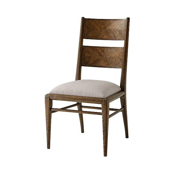 Theodore Alexander Nova Dining Side Chair in Dusk TAS40023.1BUT (Set of 2)