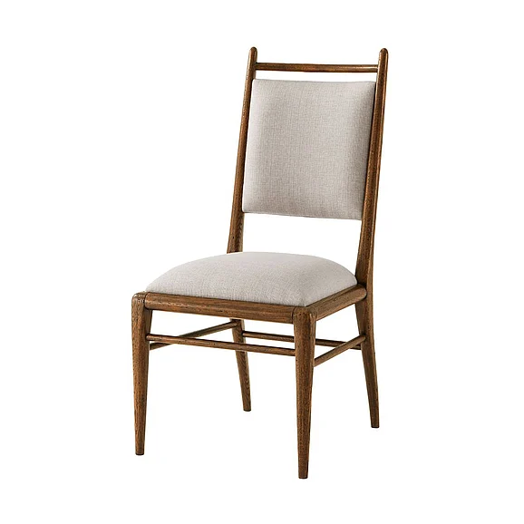 Theodore Alexander Nova Dining Side Chair II in Dusk TAS40024.1BUU (Set of 2)