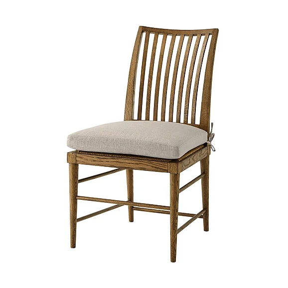 Theodore Alexander Nova Dining Side Chair III in Dawn TAS40025.1BUS (Set of 2) CLOSEOUT