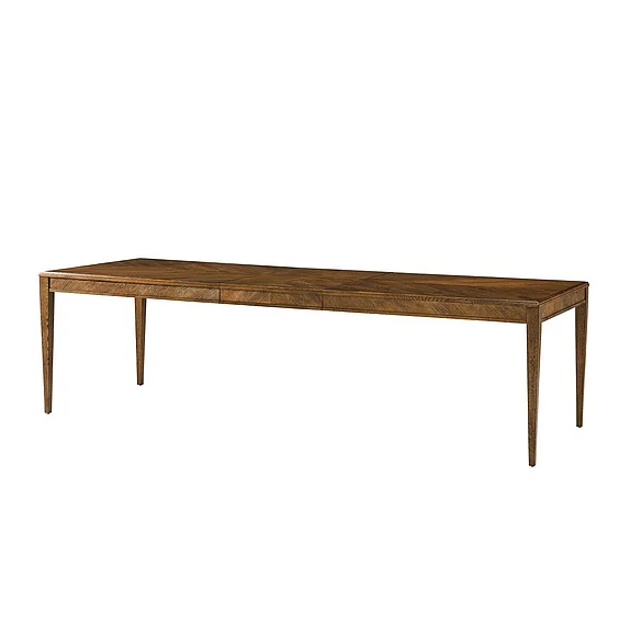 Theodore Alexander Nova Rectangular Dining Table in Dusk TAS54086.C254
