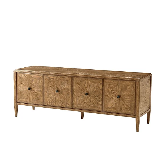 Theodore Alexander Nova Entertainment Console in Dawn TAS62019.C253