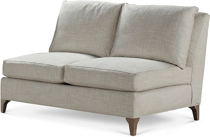 Theodore Alexander Catalina Channel Armless Loveseat TASU50149-31-52 CUSTOM ITEM