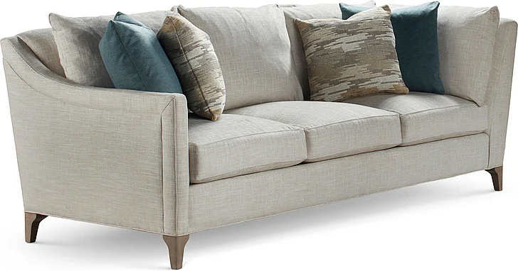 Theodore Alexander Catalina Channel Left Arm Facing Corner Sofa TASU50149-53-94 CUSTOM ITEM