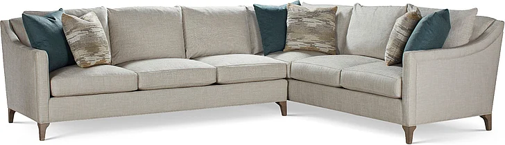 Theodore Alexander Catalina Channel 2pc Sectional Set CUSTOM ITEM