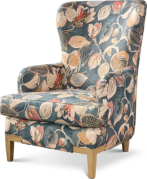 Theodore Alexander Lido Wingchair TASU52152 CUSTOM ITEM