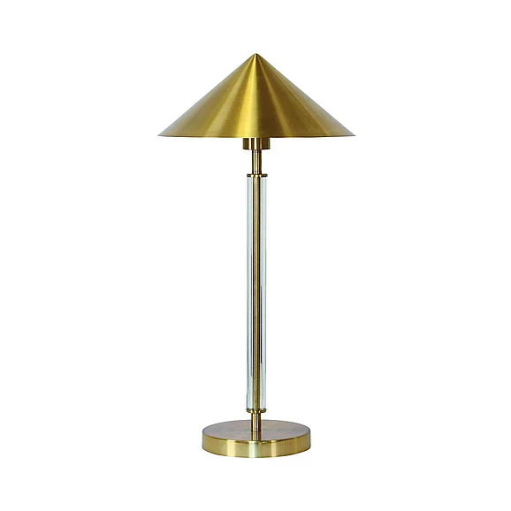 Worlds Away Tate Table Lamp in Antique Brass TATE ABR CLOSEOUT
