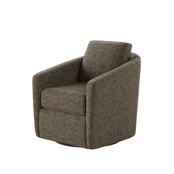 Southern Motion Daisey Swivel Glider in Chocolate 105 214-21