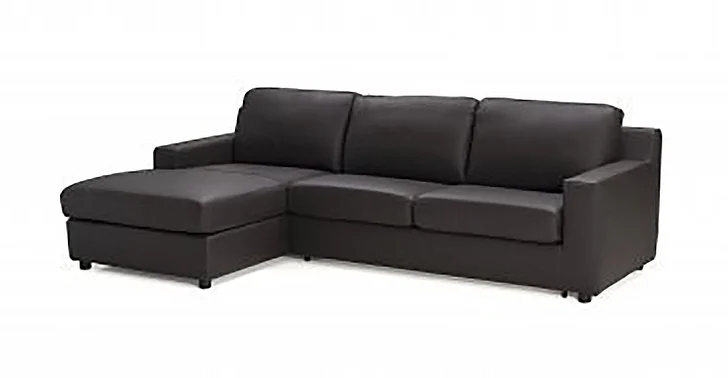 J&M Taylor Left Hand Facing Chaise in Brown 18244-LHFC CLOSEOUT