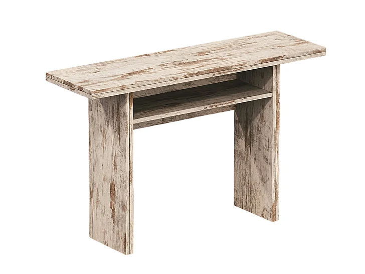 Casabianca Home Ritz Extendable Console Table in Light Oak TC-530-VIN