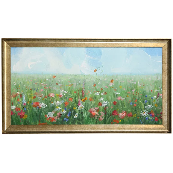 StyleCraft Tamara Day Bourgette Framed Canvas TDW50055