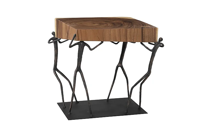 Phillips Collection Atlas Side Table in Natural TH100397