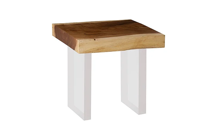 Phillips Collection Floating Square Side Table in Natural TH100571