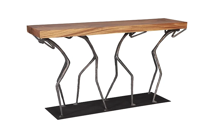 Phillips Collection Atlas Small Console Table in Natural TH100840