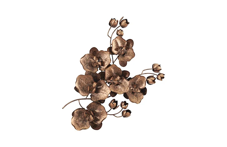 Phillips Collection Orchid Sprig Medium Wall Art in Copper TH100864