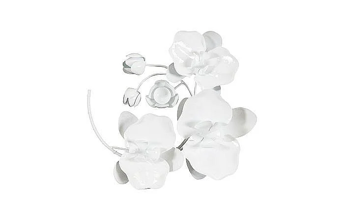 Phillips Collection Orchid Sprig Small Wall Art in White TH100865