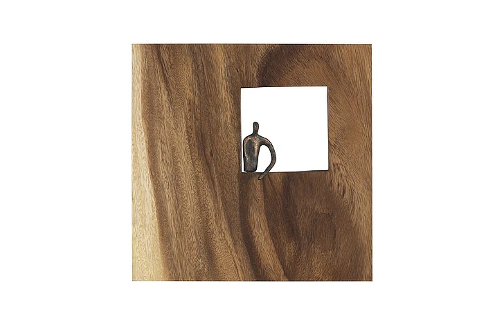 Phillips Collection Atlas Posing Figure Square Wall Decor in Natural TH101652