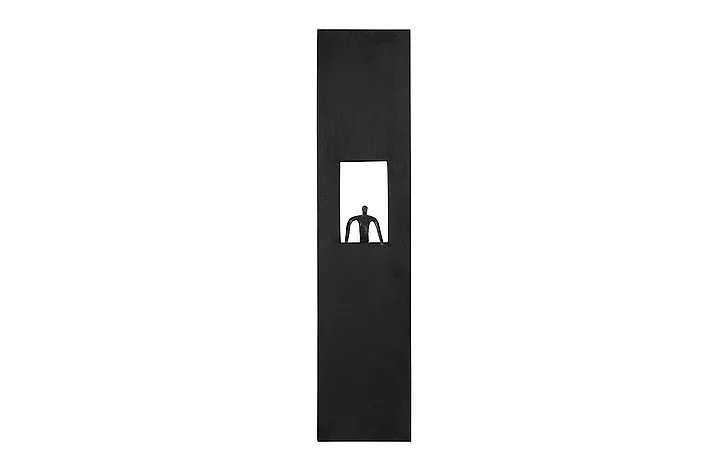 Phillips Collection Atlas Sitting Figure Wall Decor in Bronze/Black TH101656