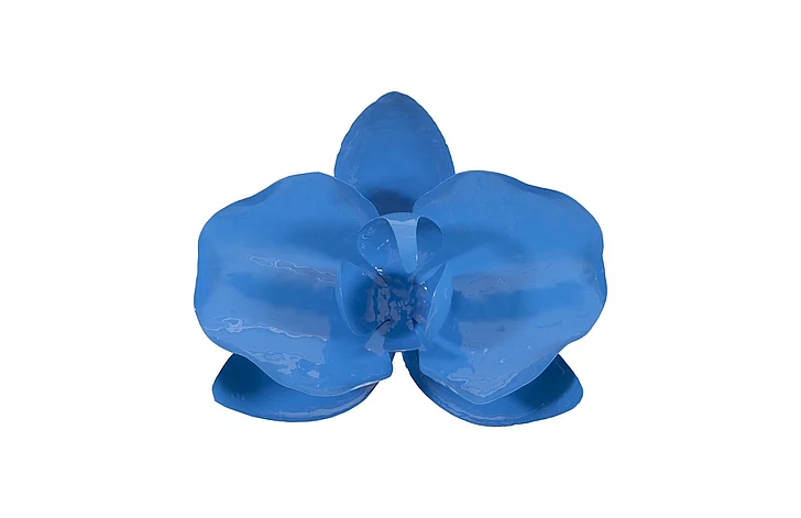 Phillips Collection Orchid Flower Wall Decor in Blue TH101831