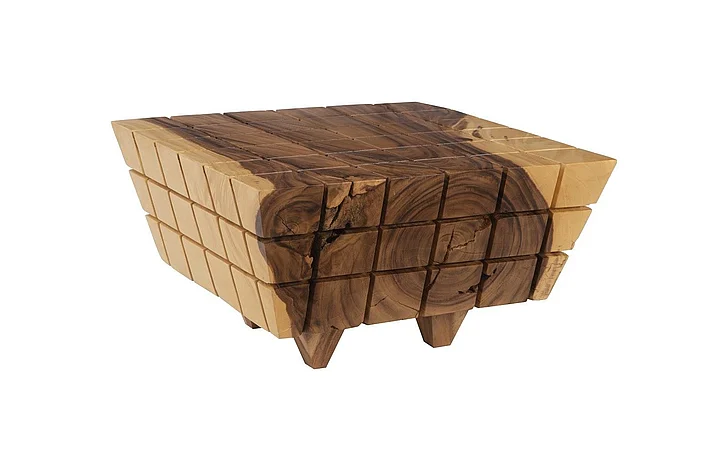 Phillips Collection Cubed Coffee Table in Natural TH101987