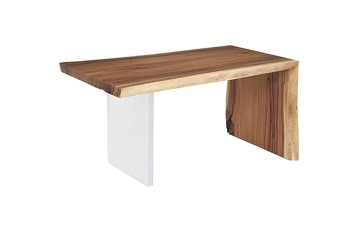 Phillips Collection Waterfall Acrylic Leg Desk in Natural TH102743