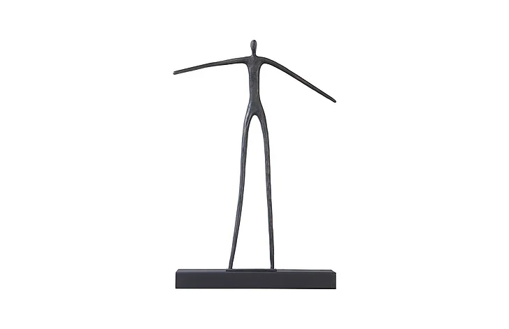 Phillips Collection Short Moveable Standing Man Shelf in Bronze/Black TH103475