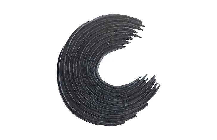 Phillips Collection Swoop Wall Art in Black TH103478