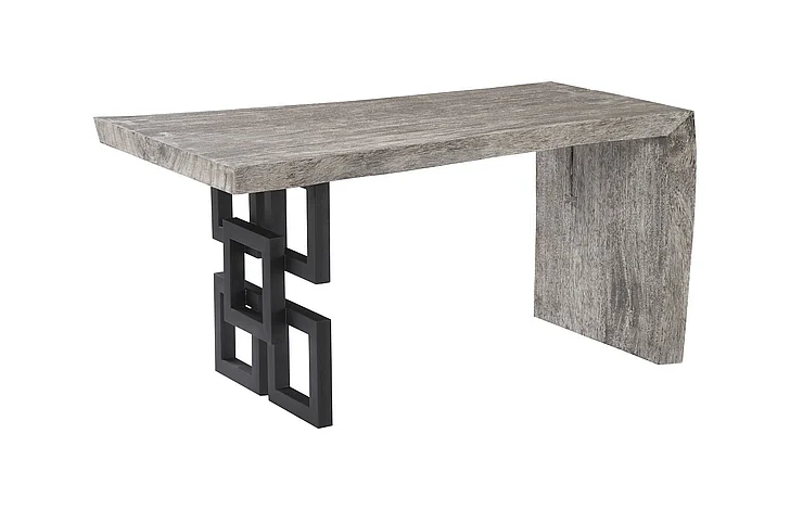 Phillips Collection Waterfall Desk in Gray Stone TH103659