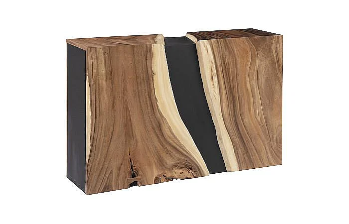Phillips Collection River Console Table Double Sided in Natural TH103725