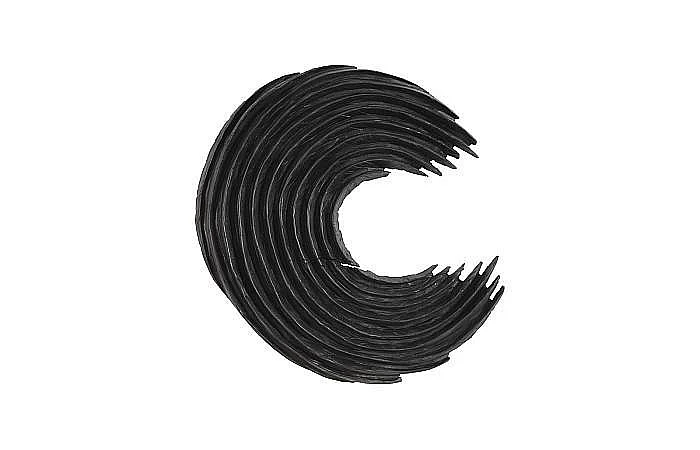 Phillips Collection Swoop Wall Art Small in Black TH105374