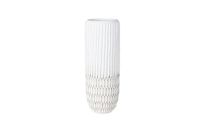 Phillips Collection Lacuna Large Vase in White TH107096