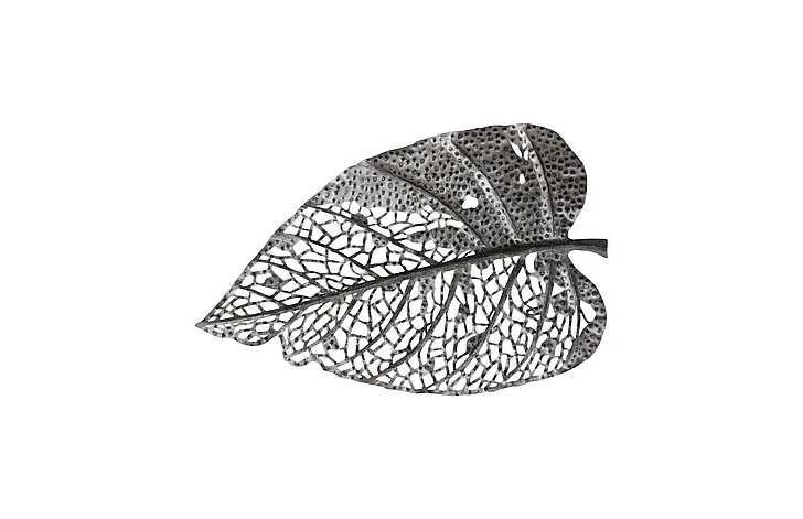 Phillips Collection Small Birch Leaf Wall Art in Silver TH108530