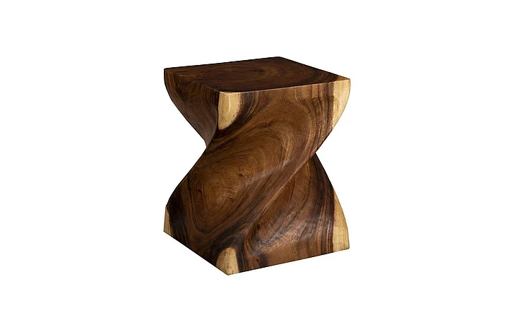 Phillips Collection Small Curl Stool in Natural TH109263